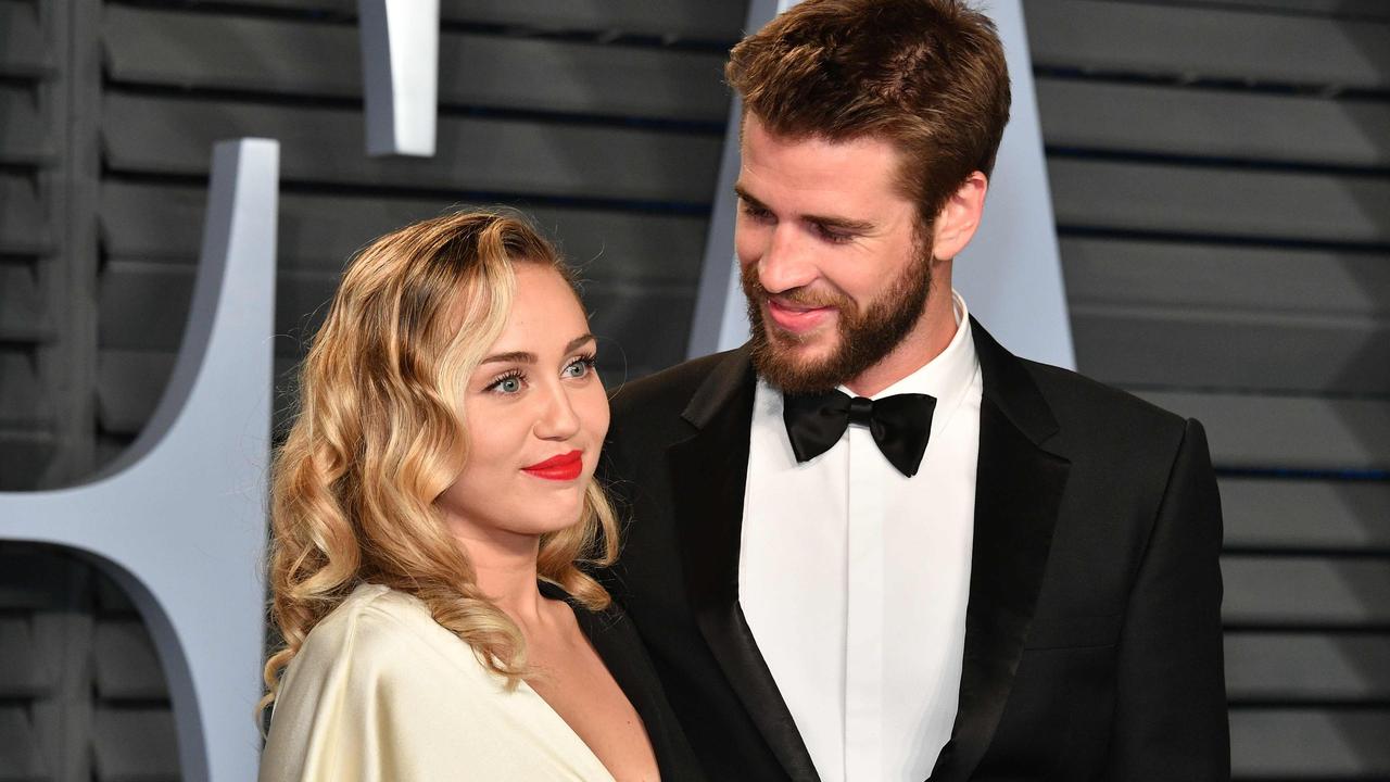 Flower is said to be about Cyrus’s split from Aussie actor Liam Hemsworth. Picture: Dia Dipasupil / GETTY IMAGES NORTH AMERICA / AFP