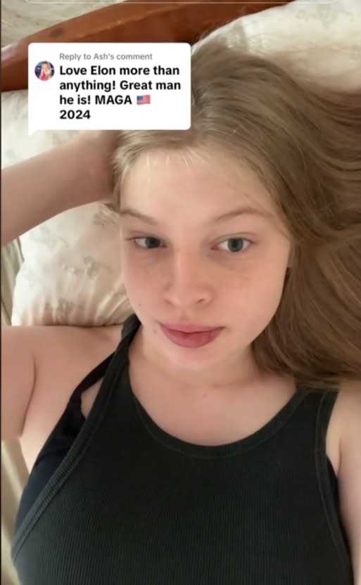 Vivian Jenna Wilson, 20, filed a petition to change her gender, as well as her name in 2022. Vivian Jenna Wilson/TikTok